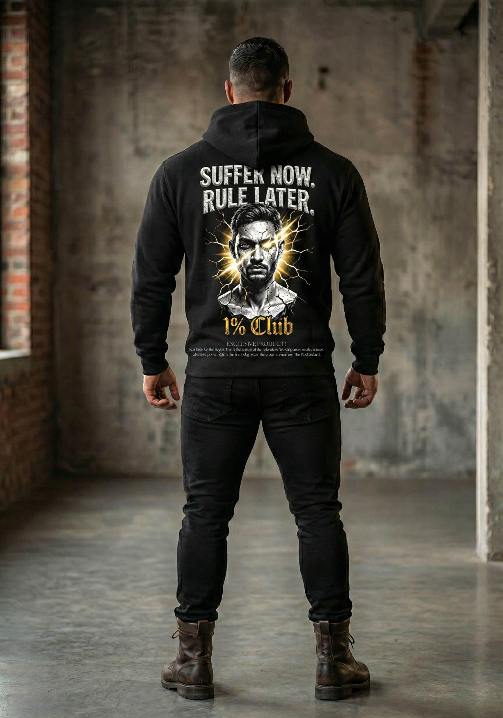 Suffer Now Hoodie Back